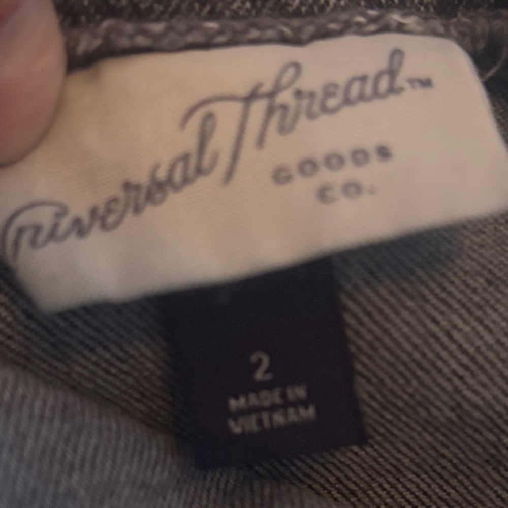 Universal Thread Black Denim Women's Jumpsuit - Picture 6 of 6